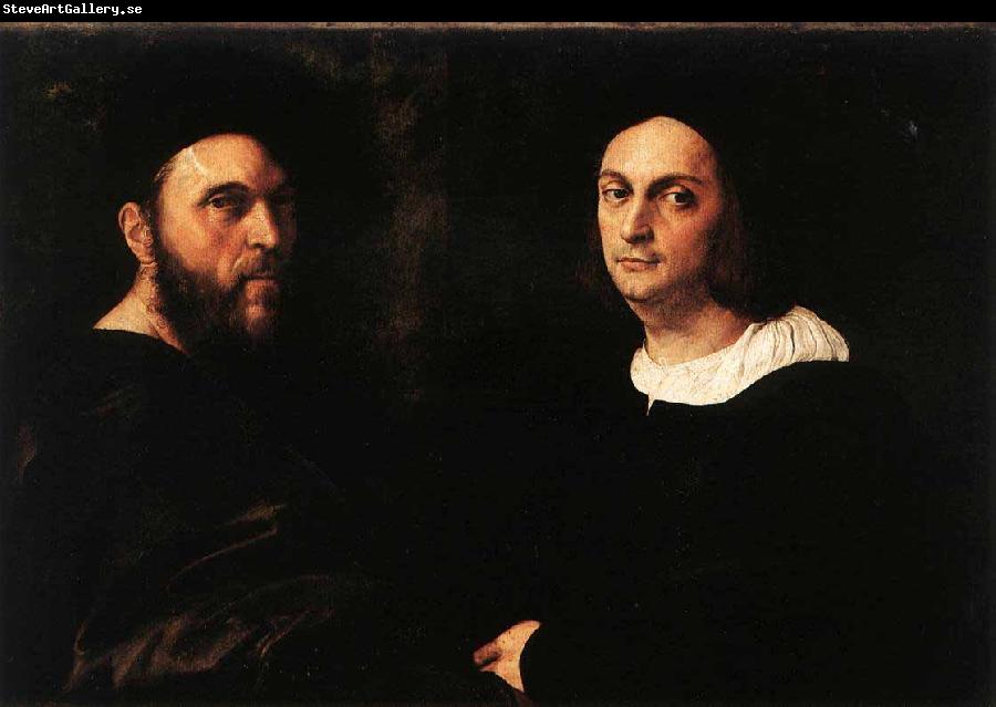 Raphael Portrait of Andrea Navagero and Agostino Beazzano