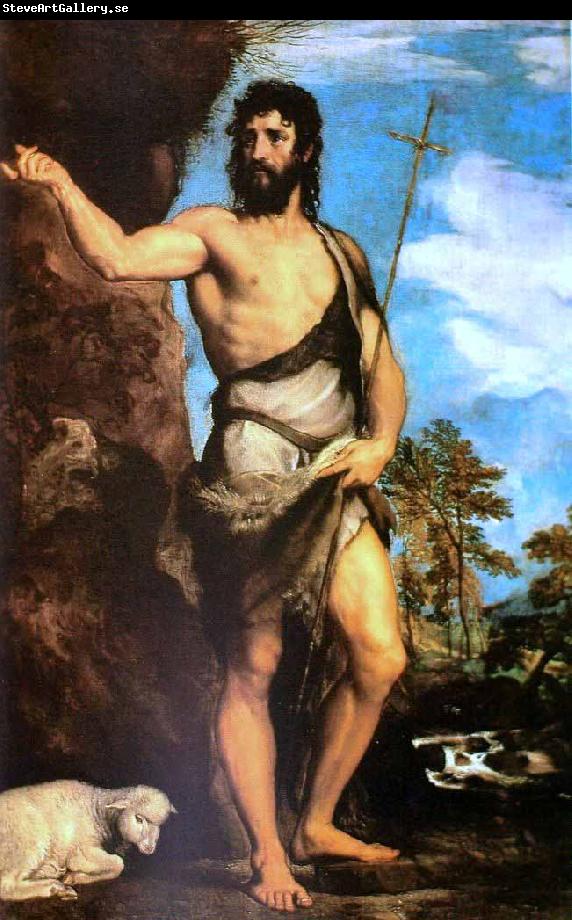 Titian Saint John the Baptist