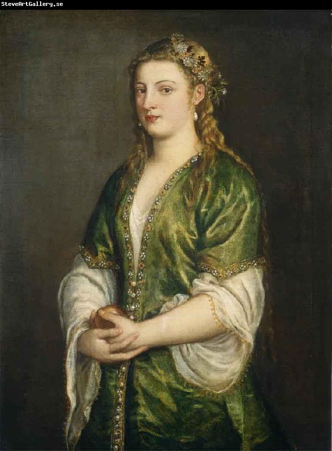 Titian Portrait of a Lady