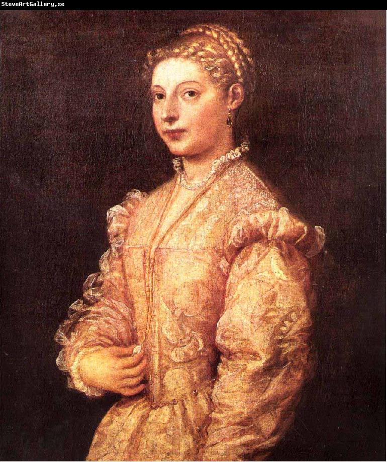 Titian Portrait of Lavinia Vecellio