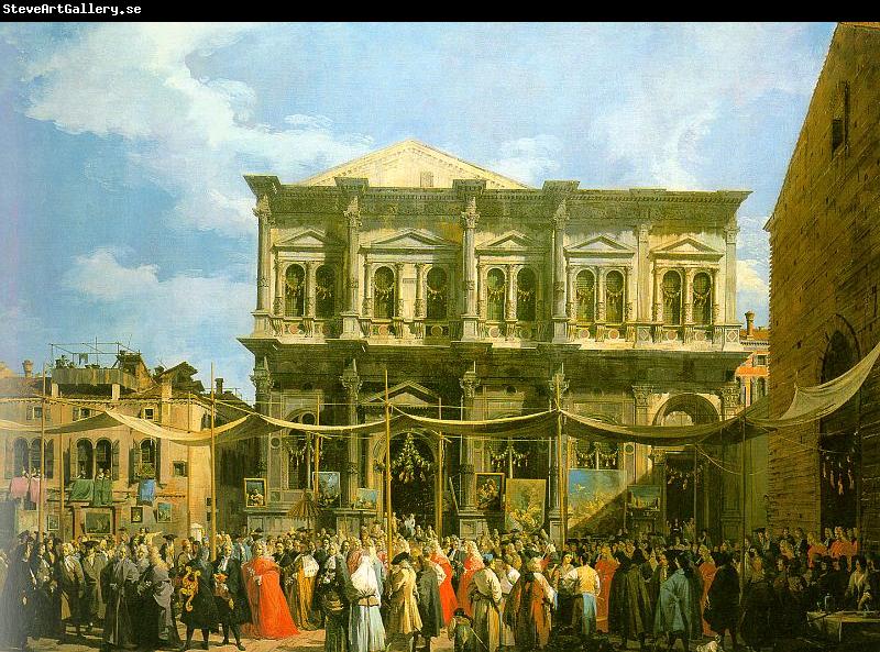 Canaletto Venice: The Feast Day of St. Roch