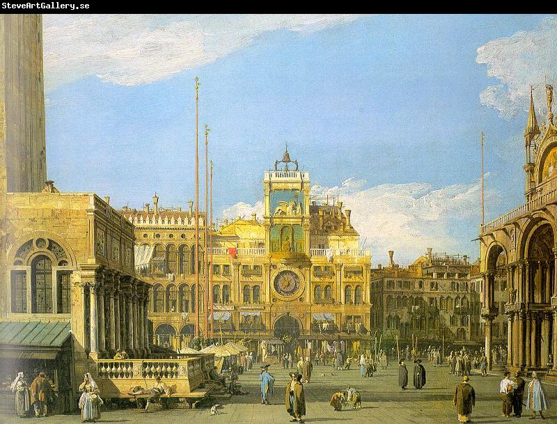 Canaletto Piazza San Marco- Looking North