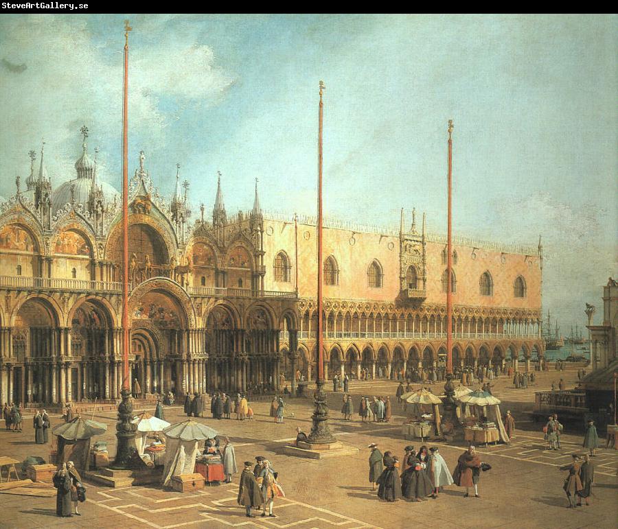 Canaletto Piazza San Marco- Looking Southeast