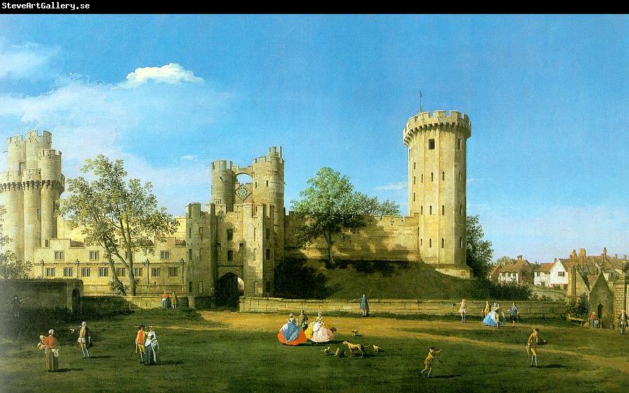 Canaletto Warwick Castle- The East Front