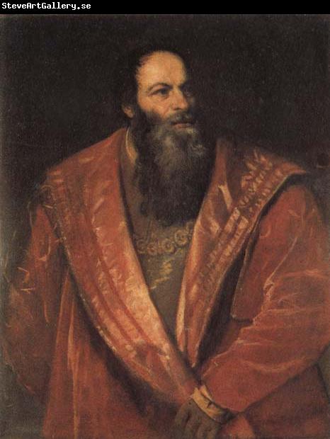 Titian Portrait of Pietro Aretino