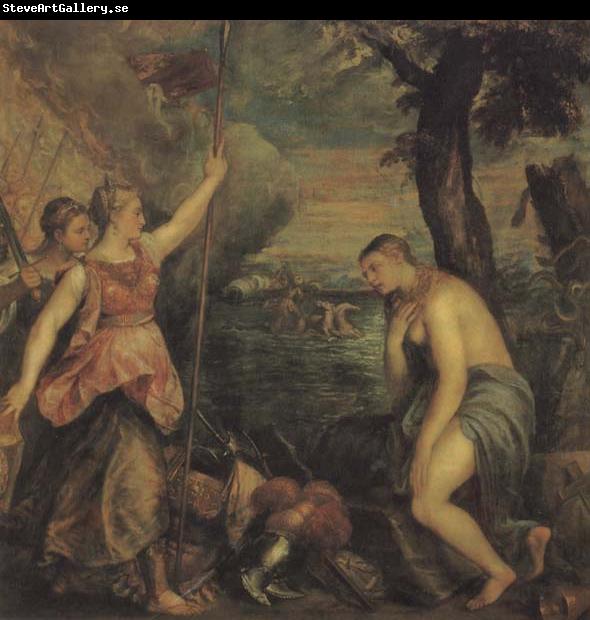 Titian Religion Supported by Spain