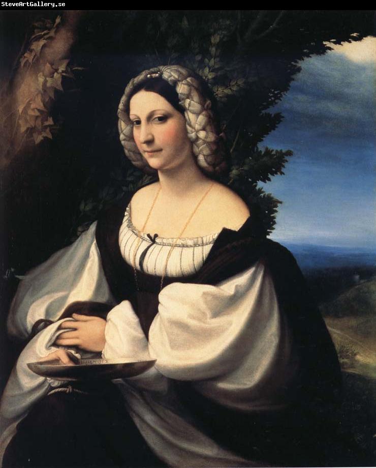 Correggio Portrait of a Gentlewoman