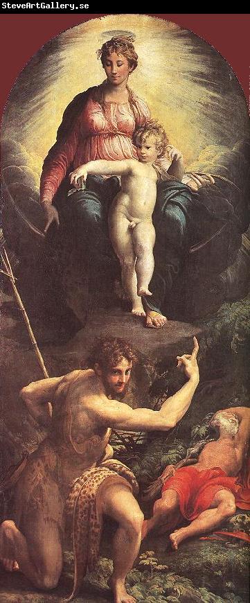 PARMIGIANINO The Vision of St Jerome