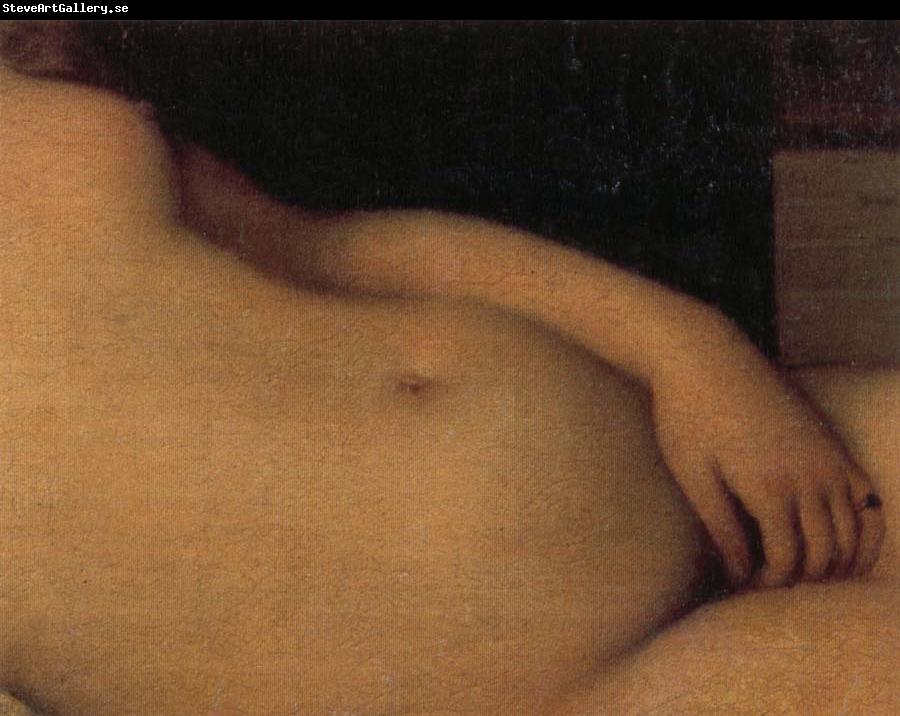 Titian Details of Venus of Urbino