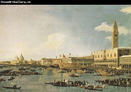 Canaletto The Basin of San Marco on Ascension Day (mk08)