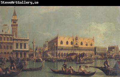 Canaletto La Piazzetta e il Palazzo Kucale dal bacino di S.Marco (mk21)