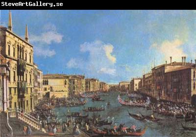Canaletto Regatta on the Canale Grande (mk08)