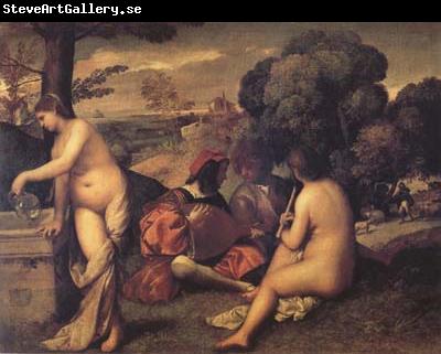 Giorgione Fete champetre(Concerto in the Country) (mk14)