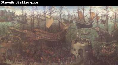 Anonymous The Embarkation of Henry VIII at Dover (mk25)