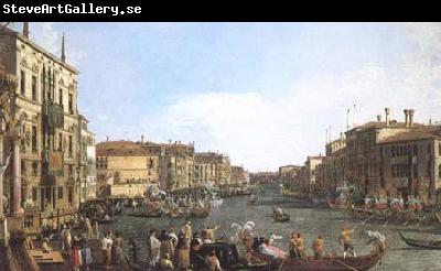 Canaletto A Regatta on the Grand Canal (mk25)