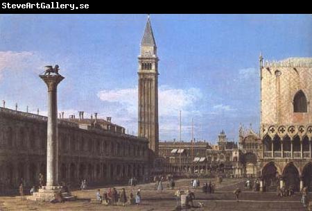 Canaletto Venice The Piazzetta towards the Torre del'Orologio (mk25)