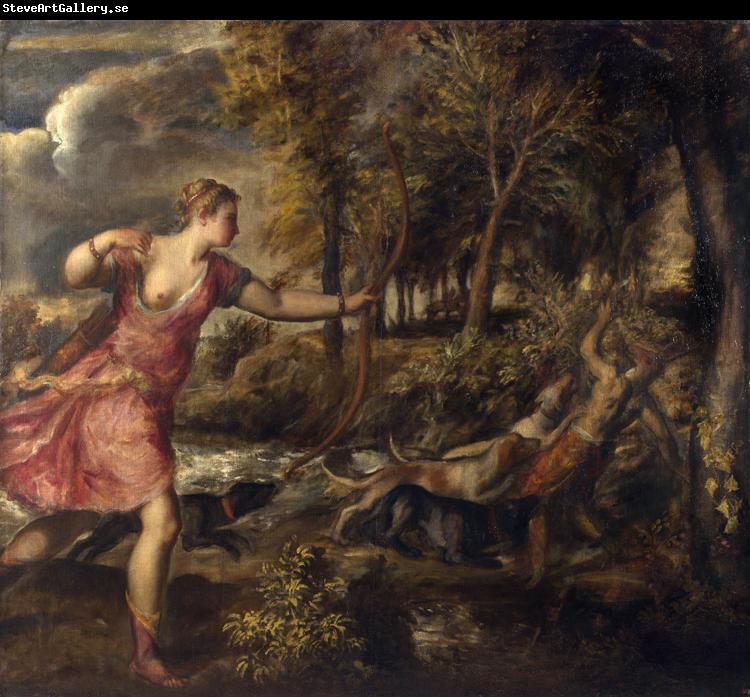 Titian The Death of Actaeon (mk25)