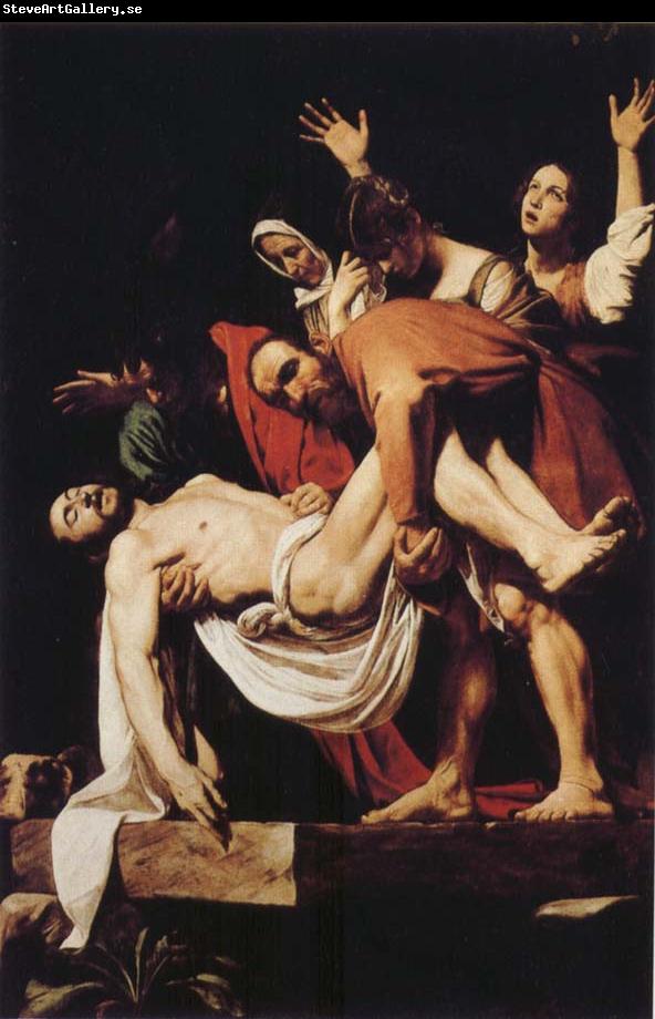Caravaggio The Entombment