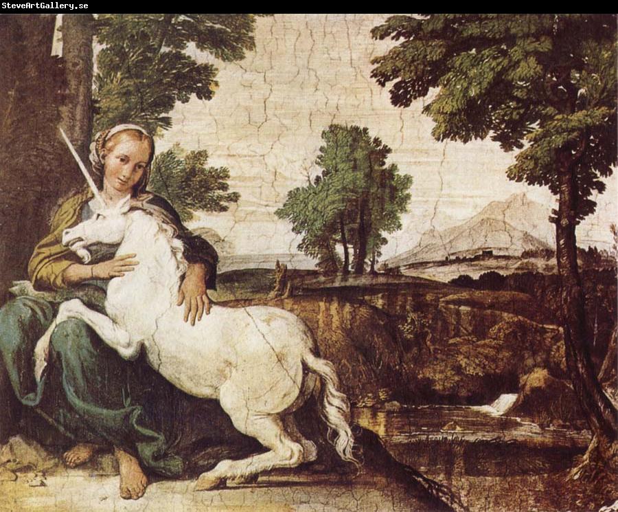 Domenichino The Maiden and the Unicorn