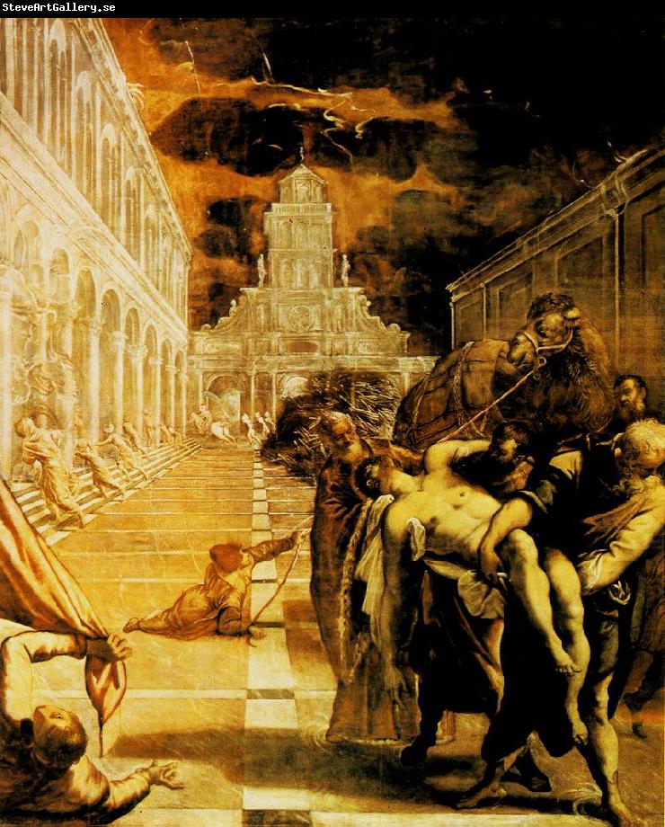 Tintoretto The Stealing of the Dead Body of St Mark