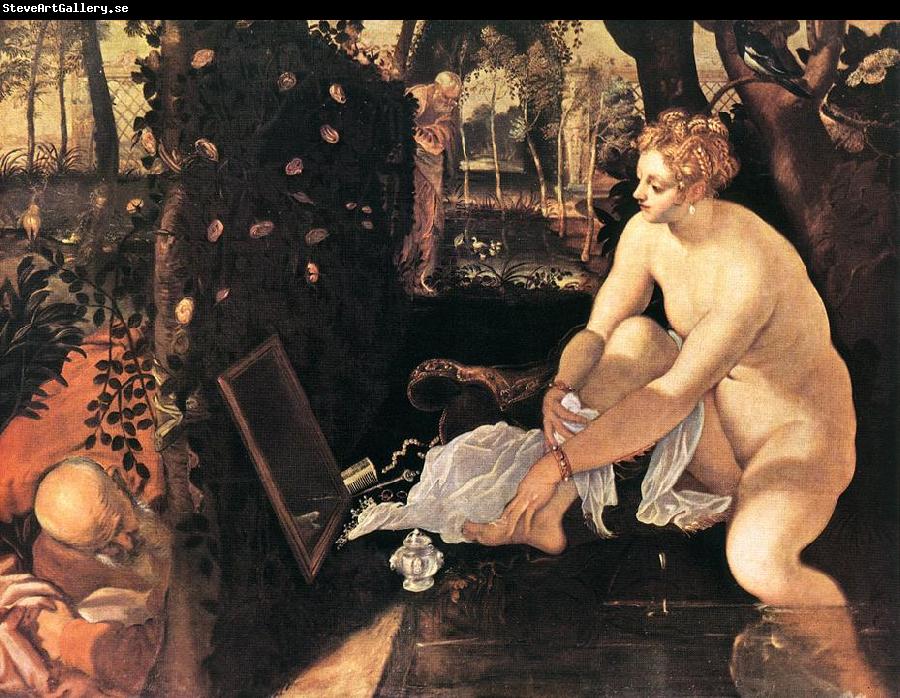 Tintoretto The Bathing Susanna