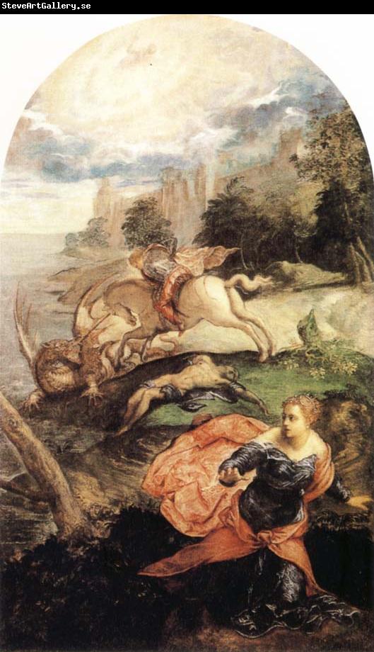 Tintoretto St George and the Dragon