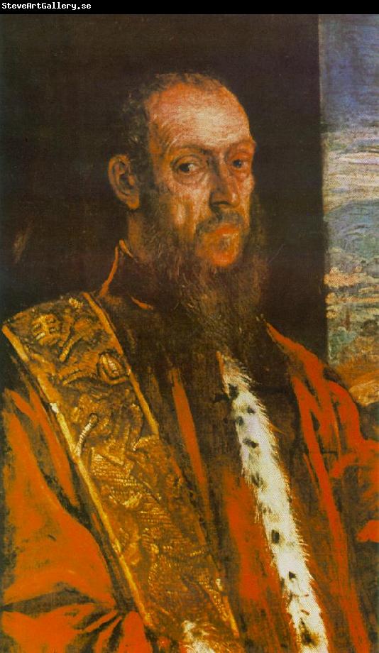 Tintoretto Portrait of Vincenzo Morosini